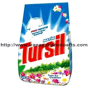 پودر لباسشویی بارایحه گلهای وحشی 5 کیلوگرمی ترسیل (Tursil)